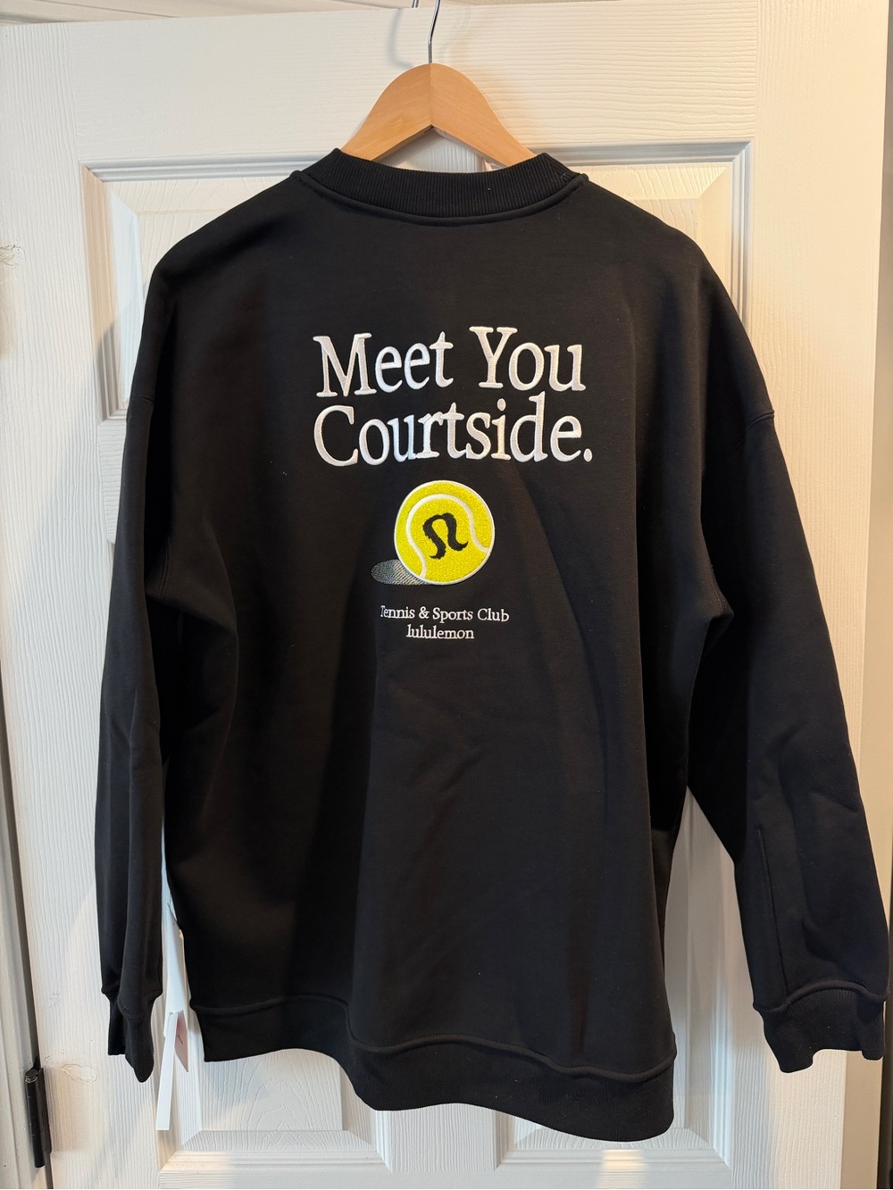 Lululemon Meet You Courtside Tennis Crewneck wNWT Sz L